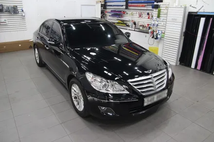 [TF] 제네시스 사틴 그레이 전체랩핑 시공 / 고양시 덕이동