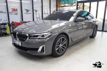 bmw 카본 포인트 랩핑(3m2080/유광카본) / 고양시 덕이동