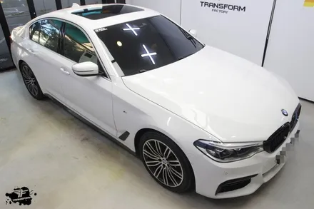 bmw g30 블랙ppf 루프스킨! 발수효과까지! / 고양시 덕이동