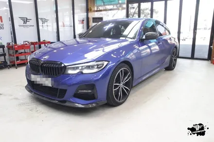bmw g20 사이드하단 m퍼포먼스 데칼 / 고양시 덕이동
