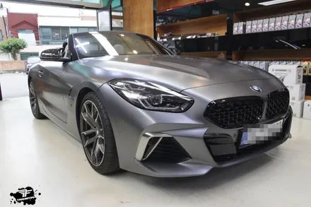 bmw z4 안개등+시트 후면 부분 랩핑 / 고양시 덕이동