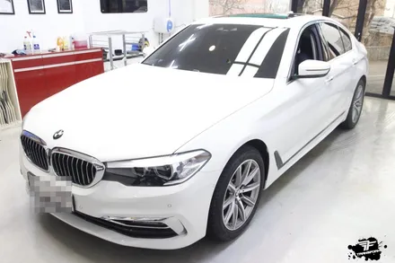 bmw g30 루프+루프몰딩 랩핑 / 고양시 덕이동