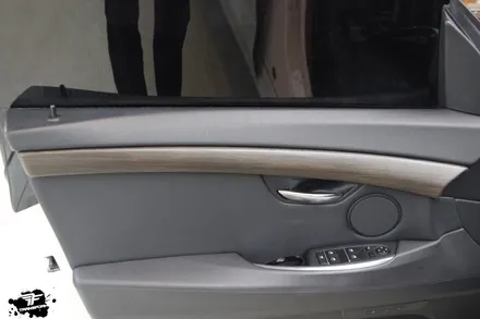 bmw gt 실내 우드+하이그로시 랩핑 시공 / 고양시 덕이동