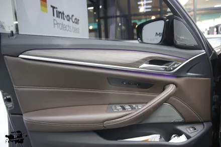 일산 bmw g30 실내 랩핑 깔끔한 퀄리티 / 고양시 덕이동
