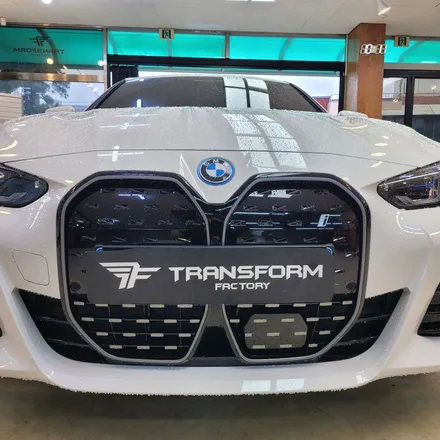 [일산/파주 랩핑 전문] bmw i4 포인트 랩핑 시공 / 트랜스폼팩토리 / 고양시 덕이동