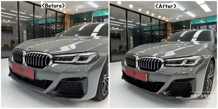 BMW G30 포인트랩핑 일산랩핑 트랜스폼팩토리 / 고양시 덕이동