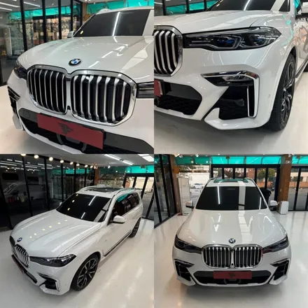 BMW X7 사틴블랙 전체랩핑+크롬딜리트+실내랩핑+라이트PPF 시공을 한번에! [트랜스폼팩토리] / 고양시 덕이동