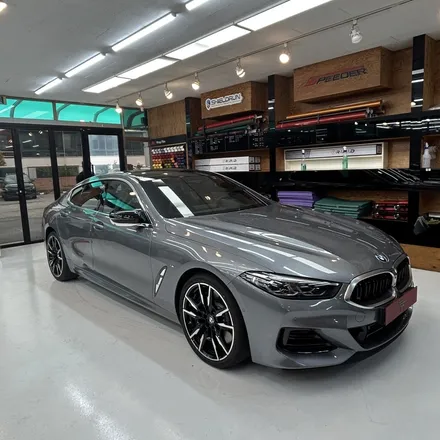 bmw 850i 창문+사이드미러 크롬죽이기 / 일산 파주랩핑 트랜스폼팩토리 / 고양시 덕이동