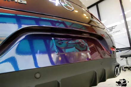 벤츠cls53 amg 3m딥스페이스 전체랩핑 / 고양시 덕이동