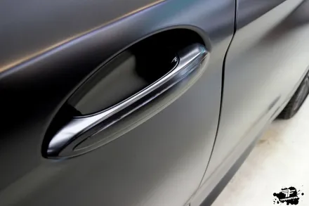 bmw 530i xdrive 사틴블랙 전체랩핑 / 고양시 덕이동