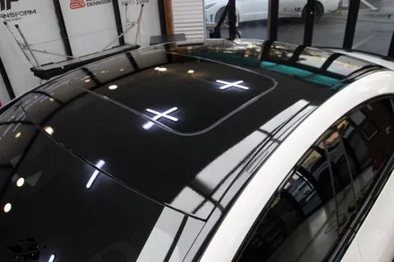 벤츠 cls 450 루프스킨+포인트 랩핑으로 드레스업! / 고양시 덕이동