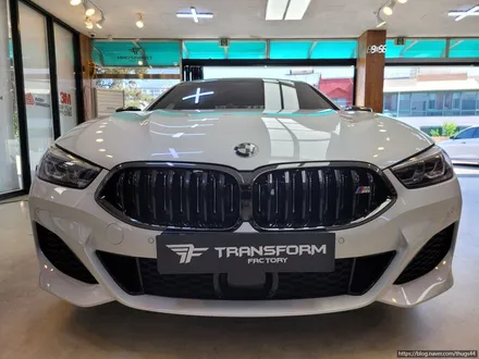 bmw 840i 사틴블랙 전체랩핑 시공 완벽한 포스! / 고양시 덕이동