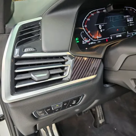 BMW X7 사틴블랙 전체랩핑+크롬딜리트+실내랩핑+라이트PPF 시공을 한번에! [트랜스폼팩토리] / 고양시 덕이동