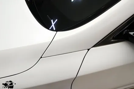 제네시스 사틴화이트 전체랩핑 깔끔하게 변신! / 고양시 덕이동