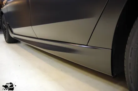 bmw 6gt 사틴블랙 전체랩핑 시공 / 고양시 덕이동