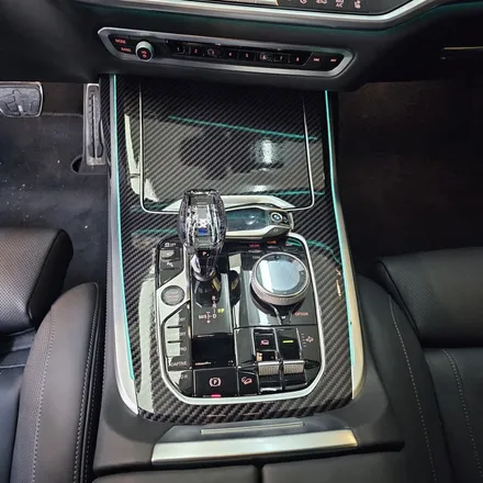 BMW X7 사틴블랙 전체랩핑+크롬딜리트+실내랩핑+라이트PPF 시공을 한번에! [트랜스폼팩토리] / 고양시 덕이동