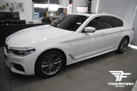 [TF] BMW 530i G30 그릴+루프스킨+사이드미러커버+M퍼포먼스 랩핑 시공 / 고양시 덕이동