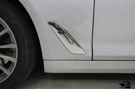 bmw g30 튜닝 일산랩핑 트랜스폼팩토리에서 크롬죽이기로 해결! / 고양시 덕이동