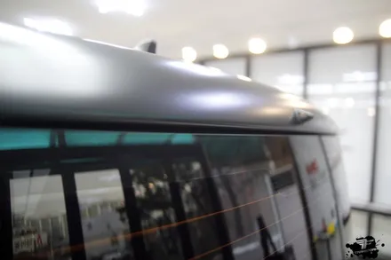 일산랩핑 전문 레이 사틴블랙 전체랩핑 시공 / 고양시 덕이동
