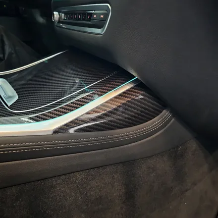 BMW X7 사틴블랙 전체랩핑+크롬딜리트+실내랩핑+라이트PPF 시공을 한번에! [트랜스폼팩토리] / 고양시 덕이동