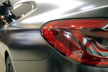 bmw 6gt 사틴블랙 전체랩핑 시공 / 고양시 덕이동