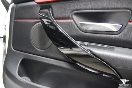 [TF] BMW 실내 센터페시아 유광카본 랩핑 시공 리뷰 / 고양시 덕이동