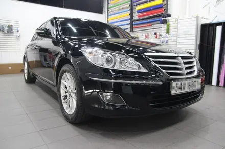 [TF] 제네시스 사틴 그레이 전체랩핑 시공 / 고양시 덕이동