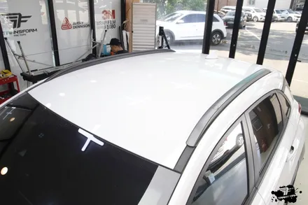 코나ev 투톤 루프스킨 패키지 드레스업 완성! / 고양시 덕이동