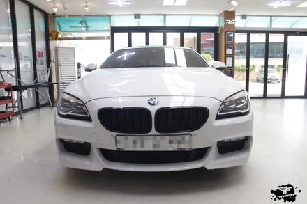 bmw 640d 브릴리언트 블루 매트 메탈릭 전체랩핑으로 시선강탈!! / 고양시 덕이동
