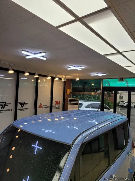 일산 랩핑 전문 레이 루프스킨 패키지 시공 by 트랜스폼팩토리 / 고양시 덕이동