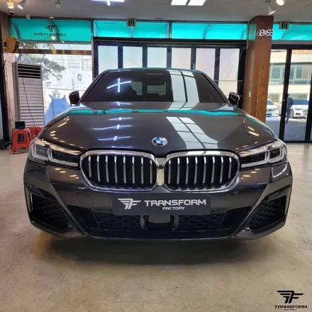 bmw g30 크롬딜리트 시공 [일산 랩핑 전문] 트랜스폼팩토리 / 고양시 덕이동