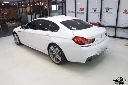 bmw 640d 브릴리언트 블루 매트 메탈릭 전체랩핑으로 시선강탈!! / 고양시 덕이동