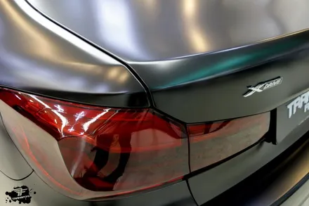 bmw 530i xdrive 사틴블랙 전체랩핑 / 고양시 덕이동