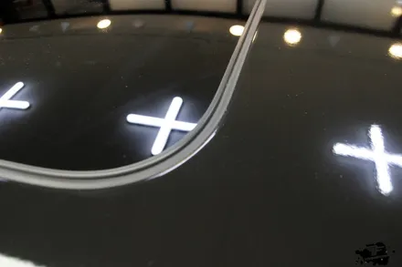 일산 랩핑 전문 bmw g30 사틴블랙 전체랩핑+아이나비qxd5000블랙박스 장착 / 고양시 덕이동