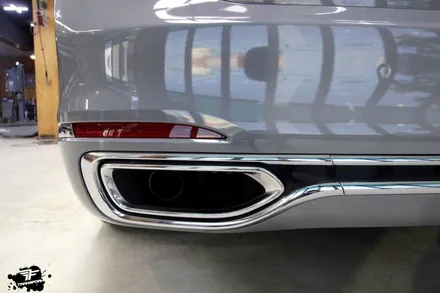 bmw 7시리즈 락그레이(나르도그레이) 전체랩핑 / 고양시 덕이동