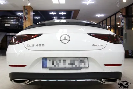 벤츠 cls 450 루프스킨+포인트 랩핑으로 드레스업! / 고양시 덕이동