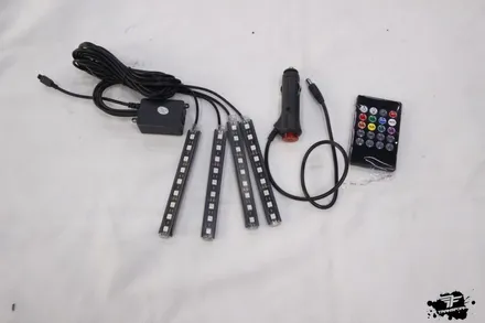 셀토스 크롬죽이기+rgb 풋등 시공 / 고양시 덕이동