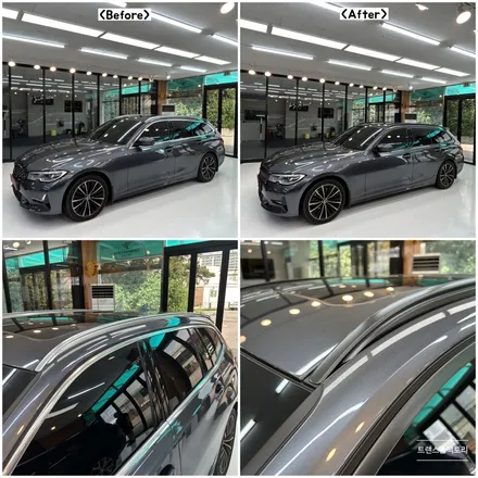 BMW G21 블랙락그레이 개성있는 크롬죽이기 일산랩핑 트랜스폼팩토리에서 했어요 / 고양시 덕이동