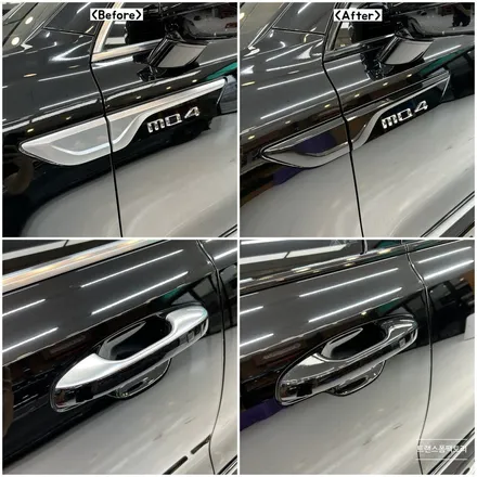 쏘렌토 MQ4 크롬죽이기 잘하는곳 일산랩핑 트랜스폼팩토리에서 했어요 / 고양시 덕이동