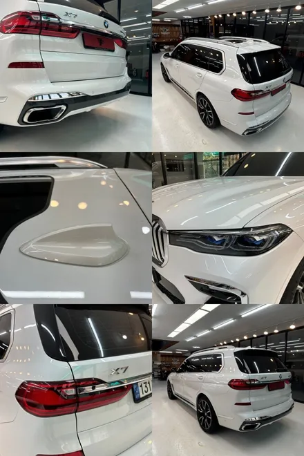 BMW X7 사틴블랙 전체랩핑+크롬딜리트+실내랩핑+라이트PPF 시공을 한번에! [트랜스폼팩토리] / 고양시 덕이동