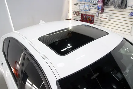 [TF] BMW 320d 루프스킨 실내 카본랩핑 시공 / 고양시 덕이동