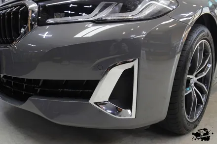 bmw 카본 포인트 랩핑(3m2080/유광카본) / 고양시 덕이동