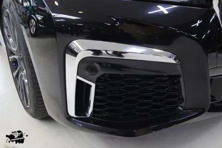 bmw 7시리즈 크롬죽이기 부분랩핑으로 드레스업! / 고양시 덕이동