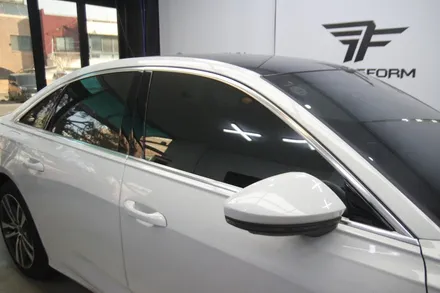 아우디 A6 TFSI 크롬딜리트 시공 by 일산 랩핑 전문 트랜스폼 / 고양시 덕이동