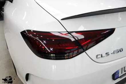 벤츠 cls 450 루프스킨+포인트 랩핑으로 드레스업! / 고양시 덕이동