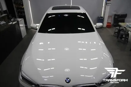[TF] BMW 530i G30 그릴+루프스킨+사이드미러커버+M퍼포먼스 랩핑 시공 / 고양시 덕이동