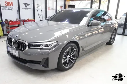 bmw 카본 포인트 랩핑(3m2080/유광카본) / 고양시 덕이동