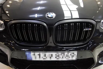 일산랩핑 bmw x3 무광카본 포인트 랩핑 시공했습니다 / 고양시 덕이동