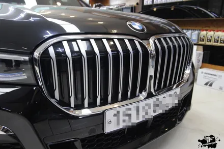 bmw 7시리즈 크롬죽이기 부분랩핑으로 드레스업! / 고양시 덕이동