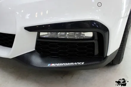 bmw g30 튜닝 m퍼포먼스 포인트 데칼로 드레스업! / 고양시 덕이동